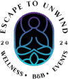 Het logo van escape to unwind